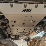 CBI - 5th Gen Toyota 4Runner Front Skid Plate / Bare Metal / Steel - 300-000-011-059
