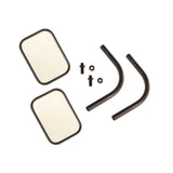 Rugged Ridge - Rugged Ridge 11025.26 Trail Mirror Kit, Rectangular, Pair; 18-21 Wrangler / Gladiator - 11025.26