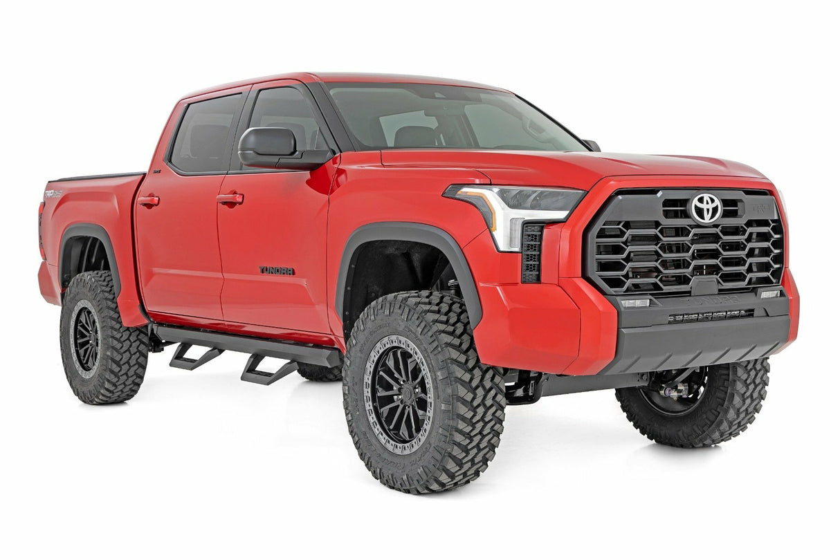 Rough Country - LED Light Kit - Bumper Mount - 20" Black Slim Line - Toyota Tundra (22-24) - 71077