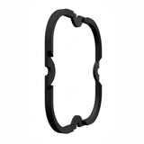 KC HiLiTES 30573 KC Bezel Ring KC FLEX ERA 4 Black 1PC