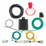 CURT 56567 Vehicle-Side Custom 4-Pin Trailer Wiring Harness, Fits Select Ford Maverick