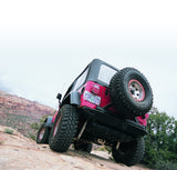 Warn - Rock Crawler Rear Bumper for 1987-1995 Jeep Wrangler YJ / 1997-2006 Jeep Wrangler TJ / 1997 - 2006 Jeep Wrangler - 61857