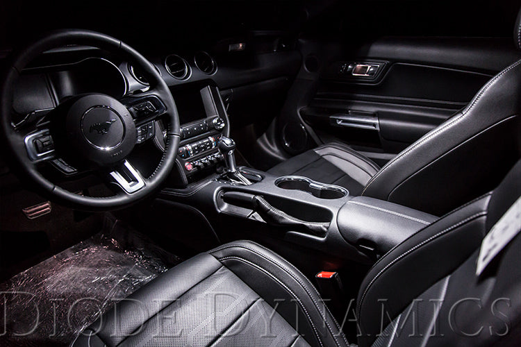 Diode Dynamics - DD0361 - 2018 Mustang Interior Kit - Stage 1 (Green)