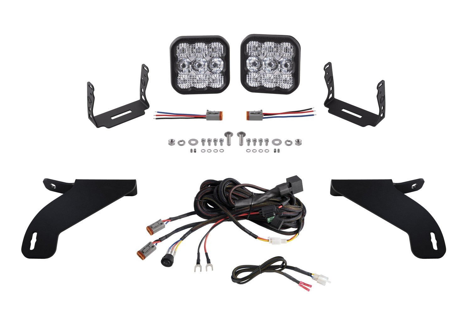 Diode Dynamics DD7332 Bolt-on Pod Light kit for 2021+ Ford F-150.
