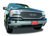 T-Rex Grilles - 1 Pc Horizontal Aluminum Billet Grille Overlay - with logo opening - 21175
