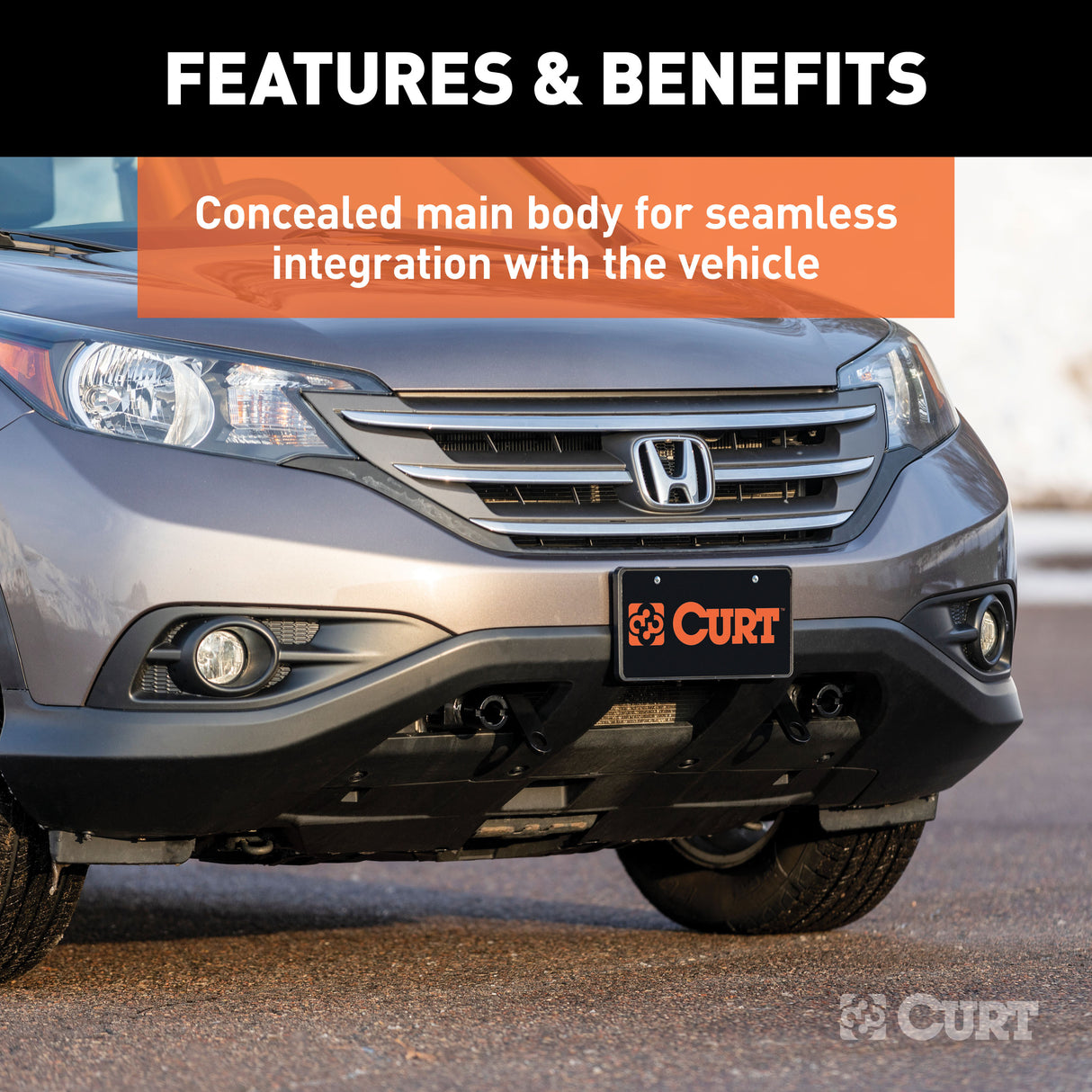 Curt - Custom Tow Bar Base Plate, Select Honda CR-V - 70104