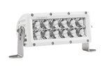 RIGID E-Series PRO LED Light, Flood Optic, 6 Inch, White Housing