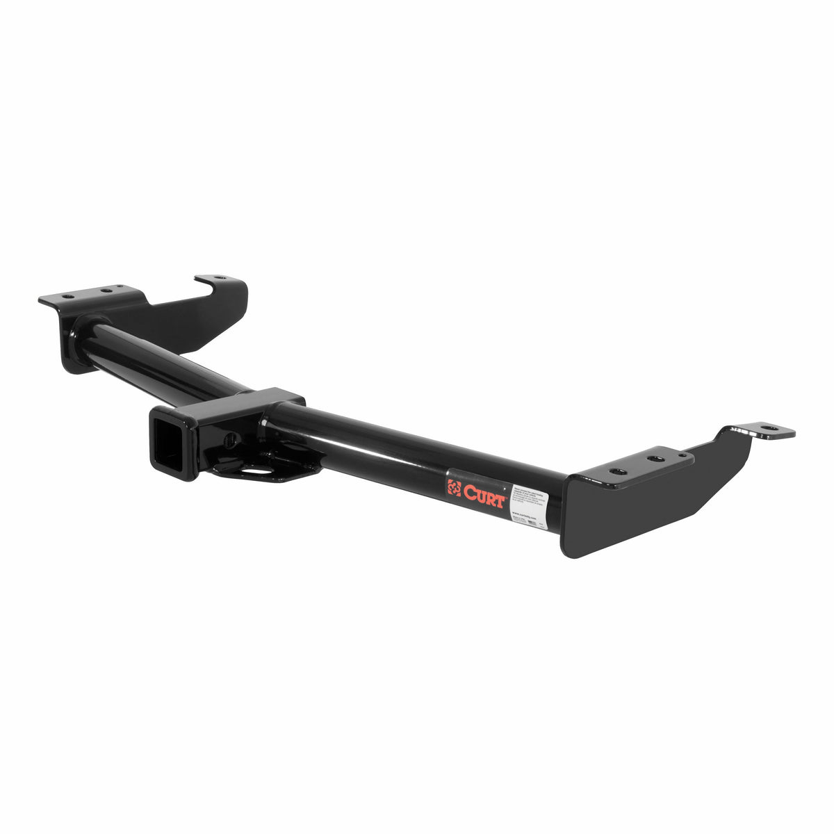 Curt - Class 3 Hitch, 2" Receiver, Select Ford E150, E250, E350 (Round Tube Frame) - 13055