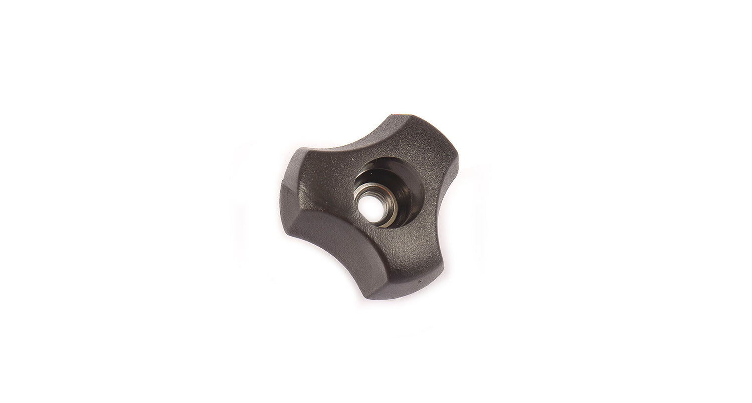 Rhino Rack - M6 Plastic Knob Nut (Stainless Steel Nut) (x2) - N008-BP