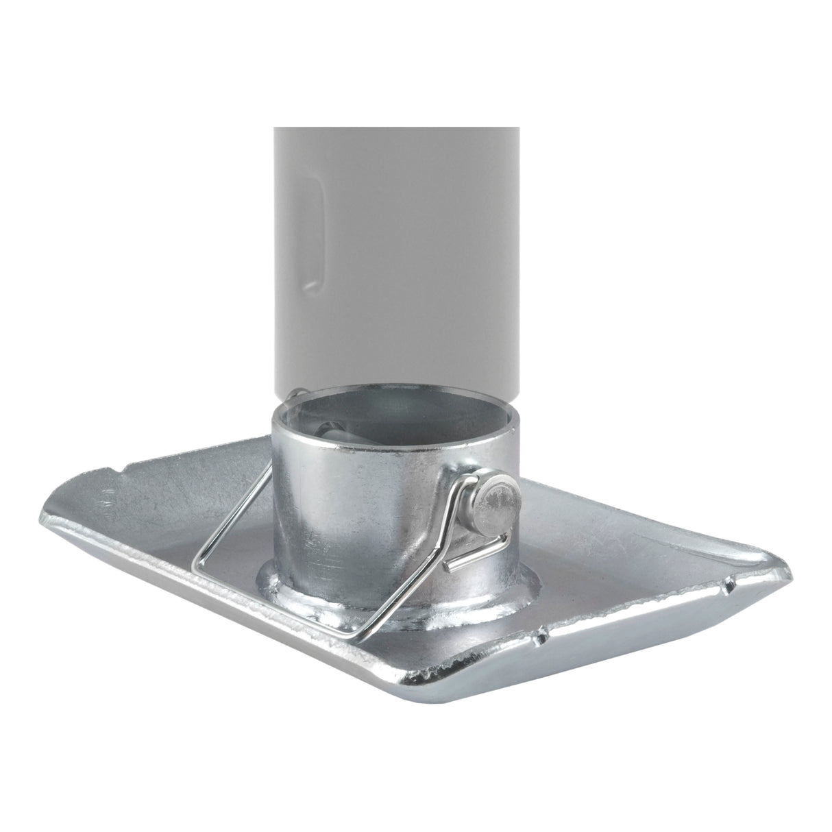 Curt - Pin-On Jack Foot (Fits 2" Tube, 2,000 lbs, 1-11/16" Height, Packaged) - 28273