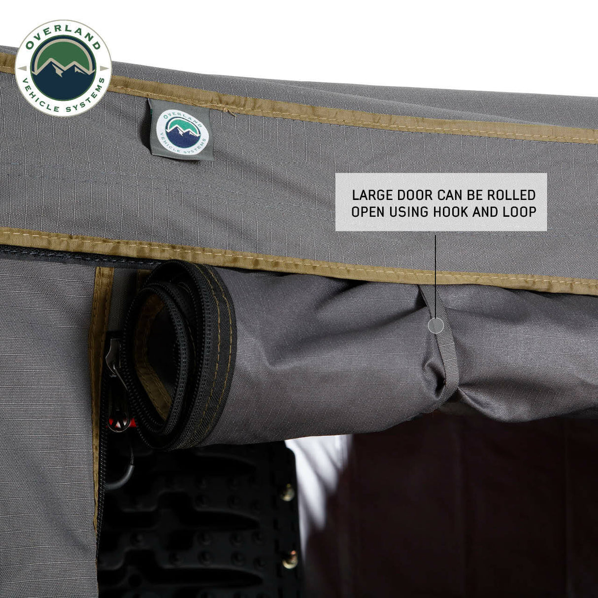 Overland Vehicle Systems - Nomadic Passenger Side Walls 1 & 2 270 LTE Awning Wall Kit - 18349909