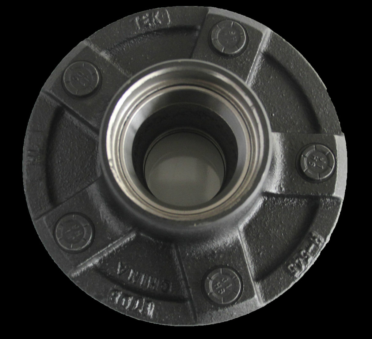 Husky Towing 33085 Idler Hub 3500 Pound Capacity 5 x 5-1/2 Inch Bolt Pattern Large Flange