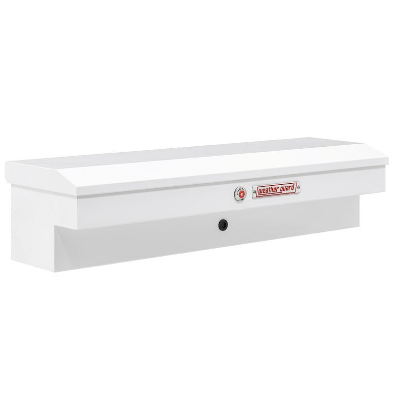 Weather Guard - Model 175-3-04 56in Lo-Side Box, Steel, White, 4.0 cu ft - 175-3-04