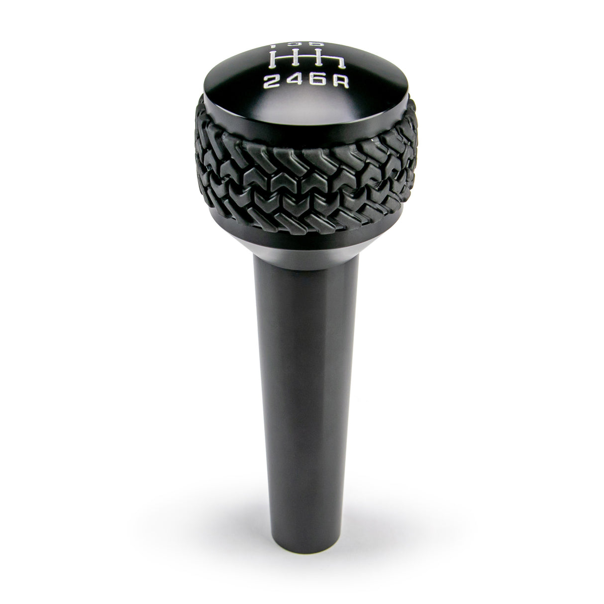 DV8 Offroad - Jeep TJ & JK 6-Speed Shift Knob Black - D-JP-180012-BK