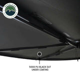 Overland Vehicle Systems - XD Nomadic 270 - Awning W/Lights and Black Out , Driver Side, Black Body, Black Trim and Black Travel Cover - 19690001