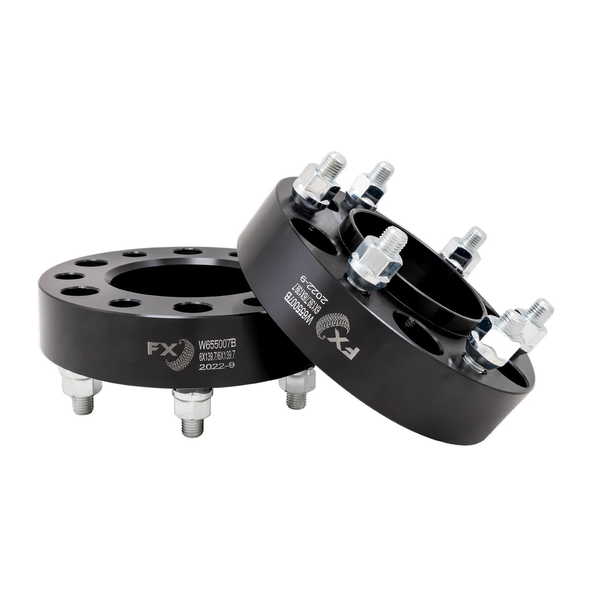 TrailFx - Hub Centric Wheel Spacer for Ford- Black Anodized (W655007B)