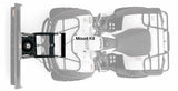 Warn - 95160 Front Kit Black Includes Mounting Bracket and Hardware