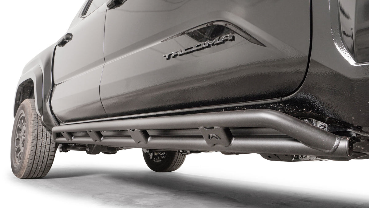 Fab Fours - 2024-2026 Toyota Tacoma 4 Door Tube Rock Sliders - TT24-G6350-1