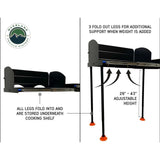 Overland Vehicle Systems - Cargo Box Kitchen With Slide Out Sink, Cooking Shelve and Slide Out Work Station - 21010401