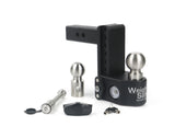 Weigh Safe - Steel Weigh Safe - 6" Drop Hitch with 2" Shank Keyed Alike WS05 Included