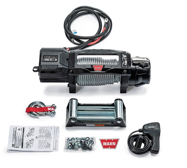 Warn - ZEON XC 12,000lbs Metal Rope Winch - 110412