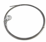 Warn - Replacement Steel Winch Rope - 1/4 in x 25 ft, EIPS - 24889