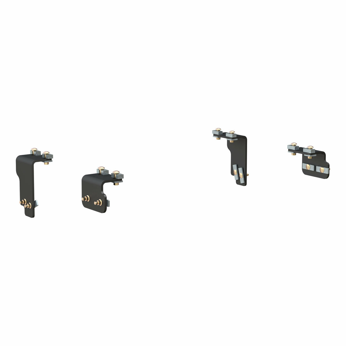 Curt - Custom 5th Wheel Brackets, Select Nissan Titan - 16470
