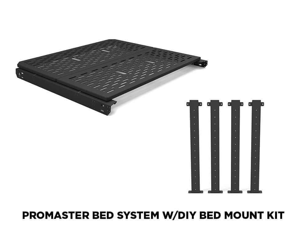 Flatline Van Co. - 2014-2025 RAM Promaster 159 Bed System with DIY Brackets - PM0304B