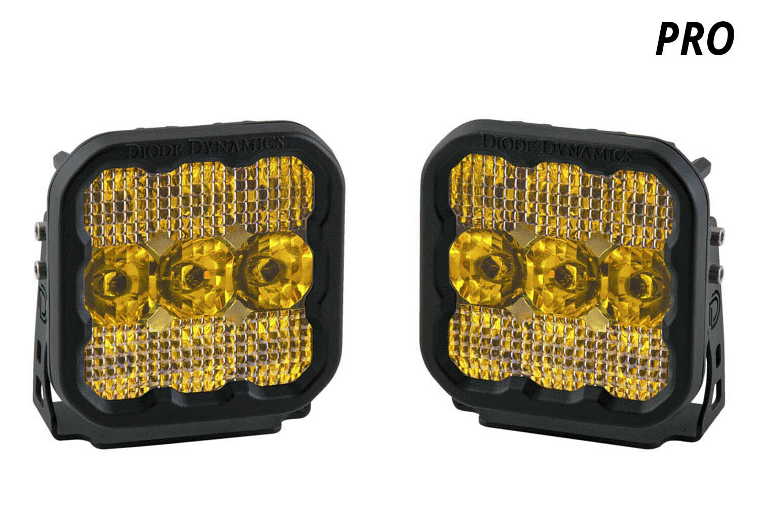 Diode Dynamics - SS5 LED Pod Pro Yellow Driving (pair) - DD6783P