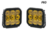 Diode Dynamics - SS5 LED Pod Pro Yellow Driving (pair) - DD6783P