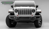 T-Rex Grilles - 1 Pc Small Mesh Mild Steel Torch Grille Insert - Total Light Output 6300 Lm, Includes Universal Wiring Harness - 6314941