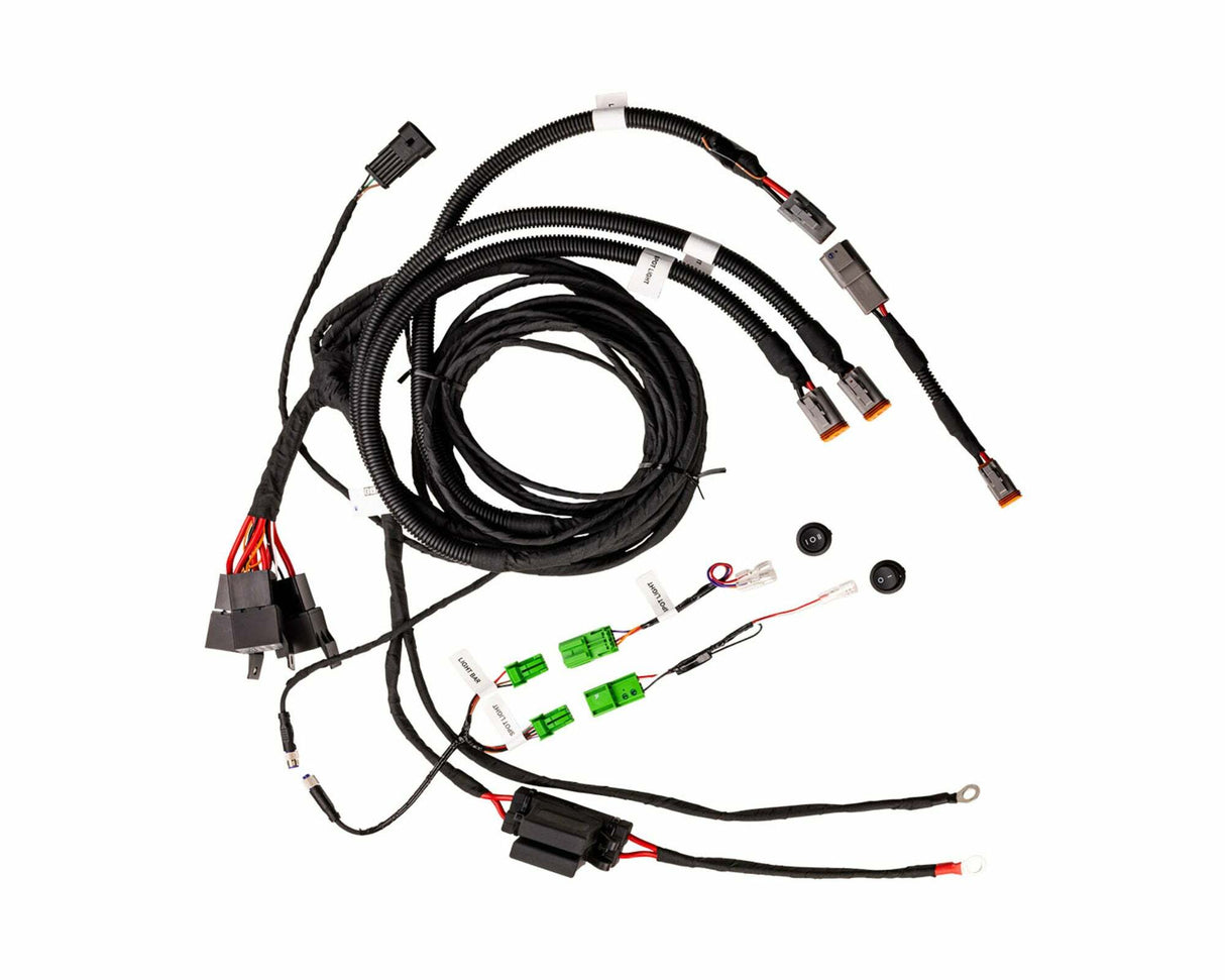 IronMan 4x4 - Scope 9" LED Driving Light Wiring Harness - IDLWL002