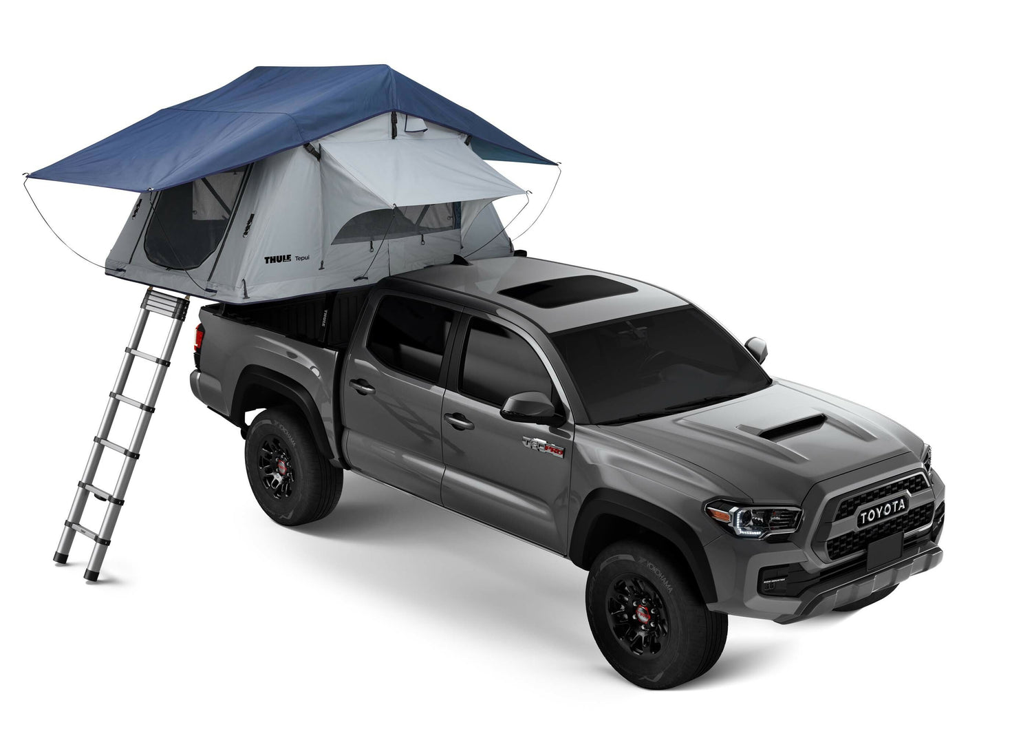 thule camper tent Thule - Thule Tepui Ruggedized Kukenam 3 Roof Top Tent - Haze Gray