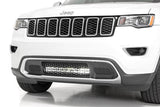 Rough Country - LED Light Kit - Bumper Mount - 20" Black Dual Row - Jeep Grand Cherokee WK2 (11-20) - 70773