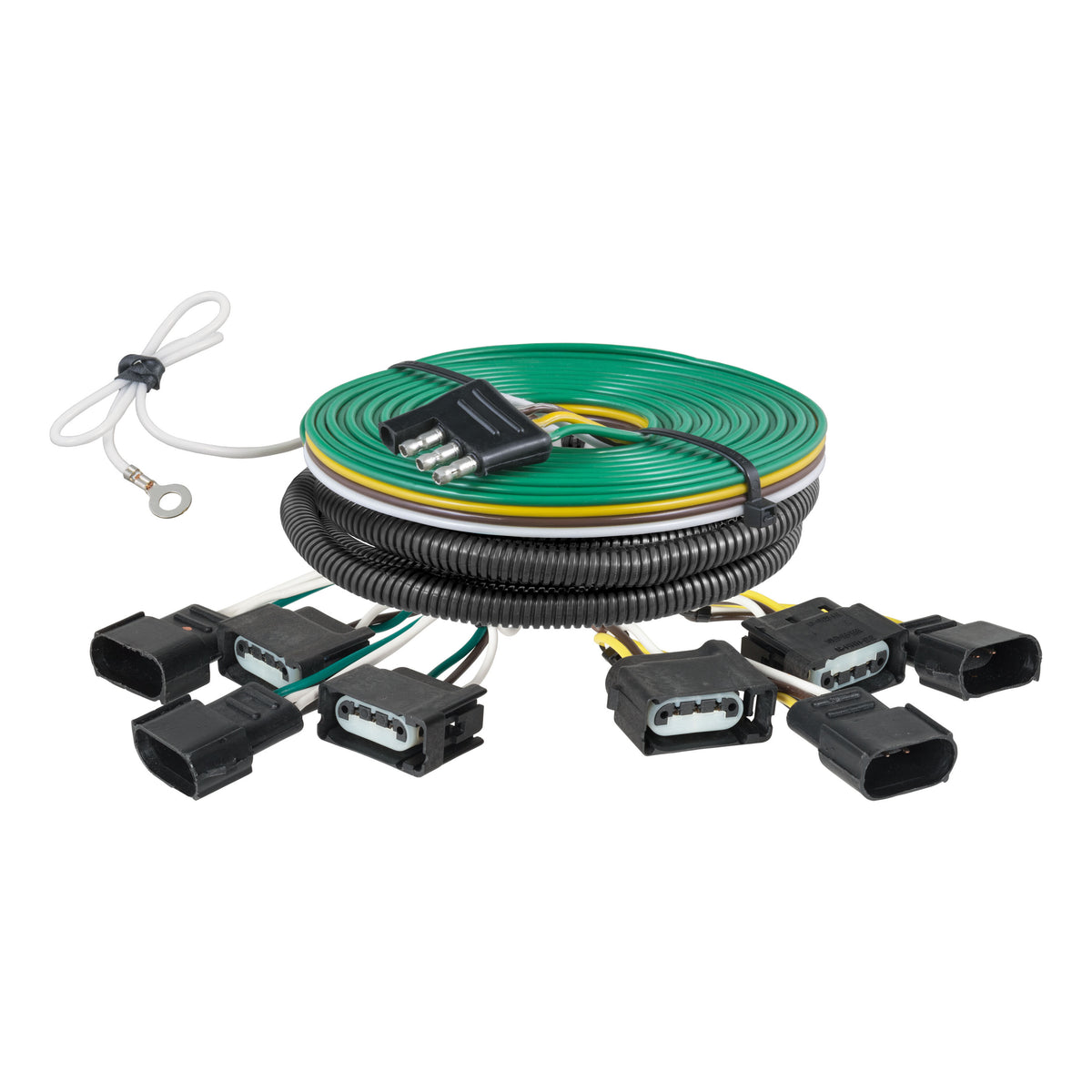 Curt - 52106 Custom Towed-Vehicle RV Wiring Harness, Select Ford F-250, F-350
