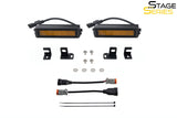 Diode Dynamics - SS6 LED Fog Light Kit for 2024+ Toyota Tacoma, White Wide - DD7931