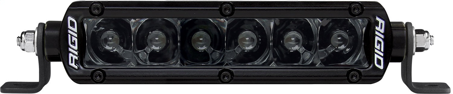RIGID Industries - 906213BLK SR-Series PRO Midnight Edition LED Light, Spot Optic, 6 Inch