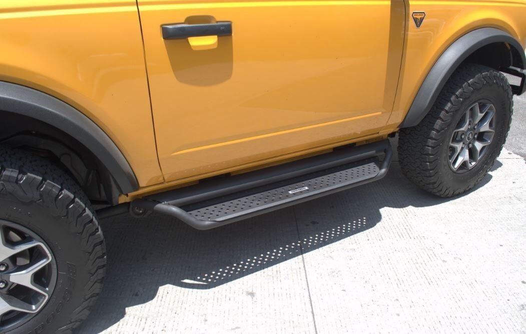 Go Rhino D14129T - Dominator Xtreme D1 SideSteps With Mounting Bracket Kit - Textured Black