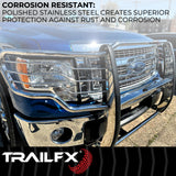 TrailFx - Grille Guard For Toyota Tundra -Stainless (E0049S)