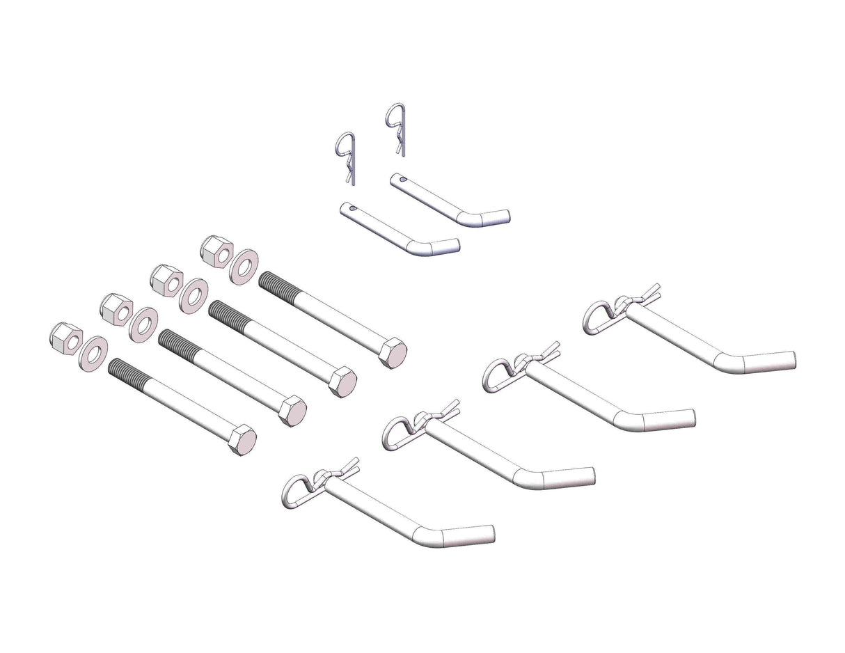 Husky Towing 31455 Complete Hardware Kit For Husky 31313
