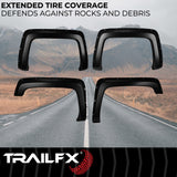 TrailFx - Pocket Style Fender Flares For Chevrolet Silverado 1500-3500 (TFC3002S)