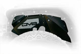 DV8 Offroad - Jeep JK Front Inner Fenders With Rock Lights Black - INFEND-01FBRL