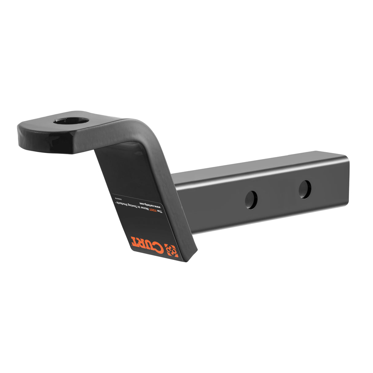 Curt - Dual-Length Ball Mount (2" Shank, 7,500 lbs., 4" Drop, 8-1/8" or 11-1/8" Long) - 45230