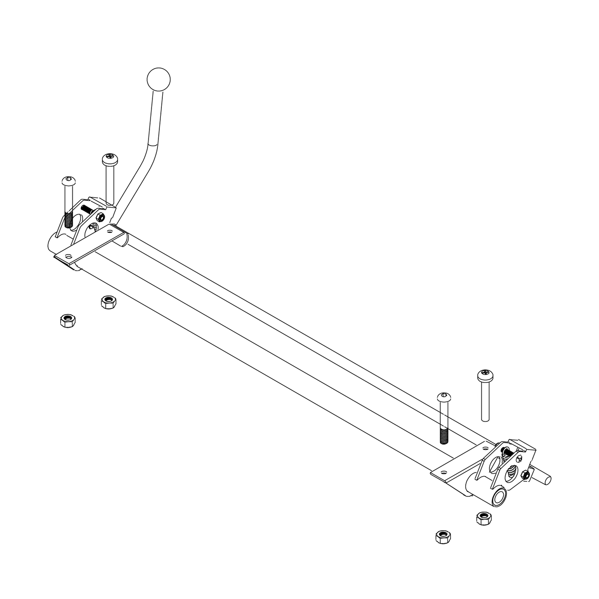 Thule - AXL/PRKNG BRK ASM CSTR 8MMBB - 1540105399