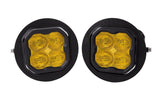 Diode Dynamics - SS3 Sport Type FT Kit ABL Yellow SAE Fog - DD7021
