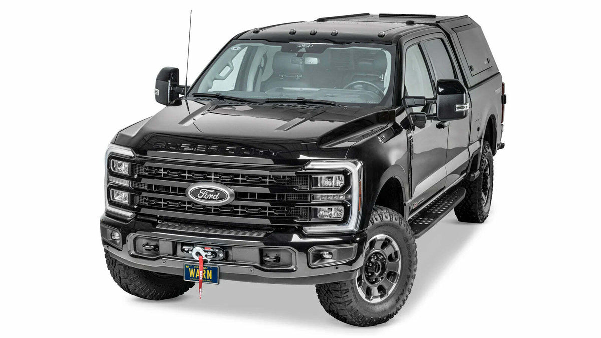 Warn - Fully Hidden Winch Mount Kit for 2023-2026 Ford Super Duty - 112554