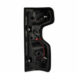 AlphaRex 620068 LED Taillights Black Red