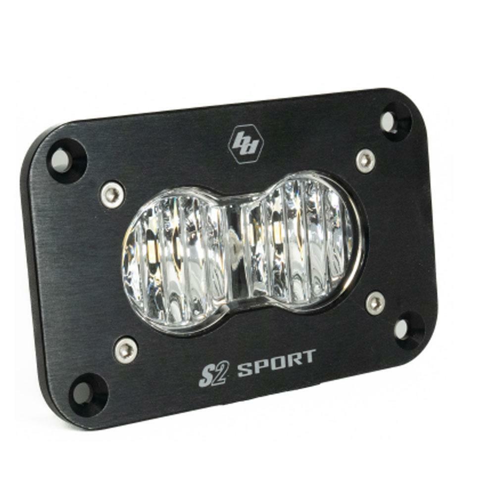 Baja Designs - 541005 - S2 Sport Black Flush Mount LED Auxiliary Light Pod