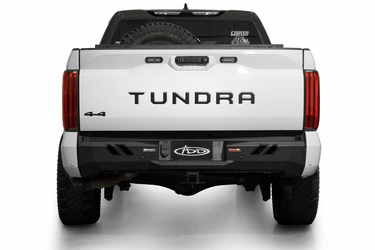 Addictive Desert Designs - 2022-2025 Toyota Tundra Black Label Rear Bumper - R76020NA0103