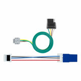 Curt - 56520 Custom Wiring Harness, 4-Way Flat, Select Nissan Pathfinder, Infiniti QX60